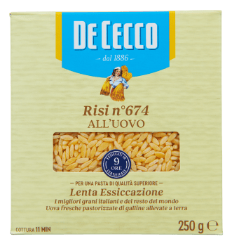 De Cecco eggpasta risi 250 g