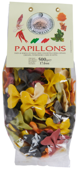 Morelli papillons pasta m/6 smaker 500 g