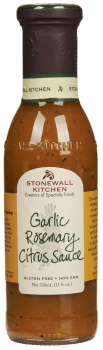 Stonewall Kitchen saus m/hvitløk & rosmarin 330 ml