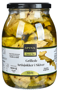 Spina carciofini griglati sottòolio 950 g