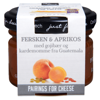 CanBech marmelade til hvitmuggost m/fersken 67 g