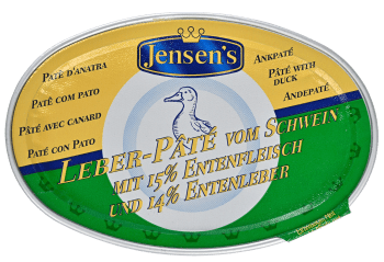 Jensen's andeleverpaté 80 g