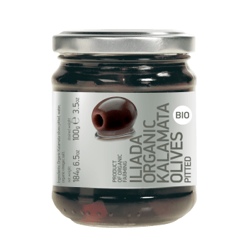 Iliada Kalamata oliven u/sten ØKO 184 g