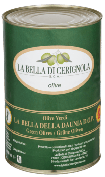 La Bella oliven grønn m/sten DOP 4,25 kg