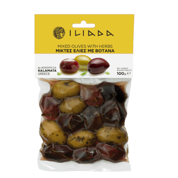 Iliada olivenmiks m/urter 100 g