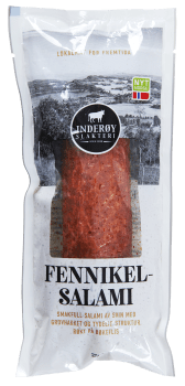 Inderøy Slakteri Fennikelsalami 250 g