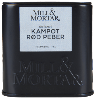 Mill & Mortar kampot rød pepper ØKO 50 g