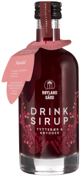 Røyland Gård drinksirup tyttebær & krydder 250 ml