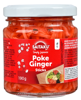 Saitaku Poke ingefær sticks 190 g
