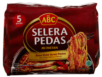 ABC nudler gulai kylling sterk 5x70 g