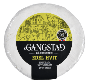 Gangstad Edel hvit ca 330 g