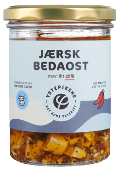 Ystepikene Jærsk Bedaost chili 180 g