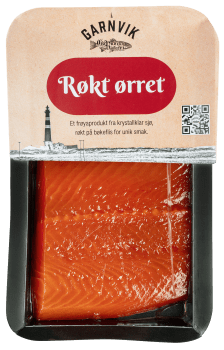 Garnvik røkt ørret bit 200 g