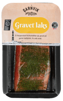 Garnviks gravet laks bit 200 g