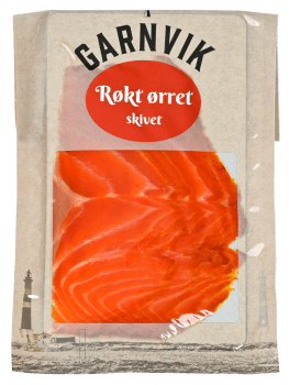 Garnvik røkt ørret skiver 100 g