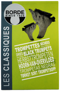 Borde tørket sort trompetsopp 20 g