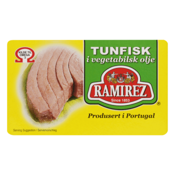 Ramirez tunfisk i vegetabilsk olje 120 g