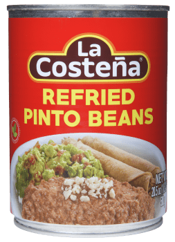La Costena refried pinto beans 580 g