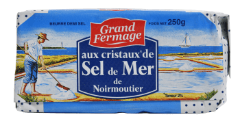 Fransk smør m/havsalt 250 g