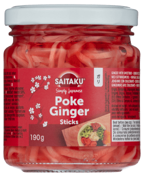 Saitaku Poke ingefær sticks 190 g