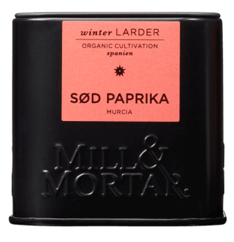 Mill & Mortar paprika søt ØKO 50 g