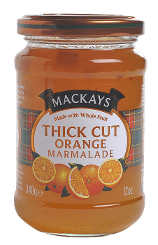 Mackays appelsinmarmelade store biter 340 g