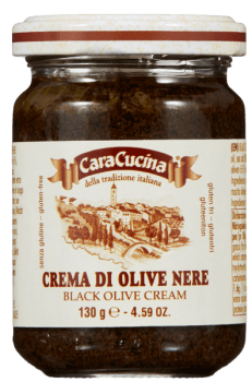 Cara Cucina olivenkrem sort 130 g