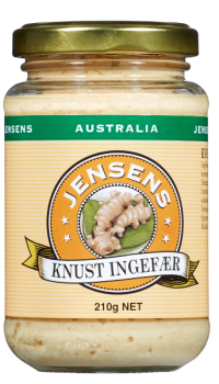 Jensen ingefær knust 210 g