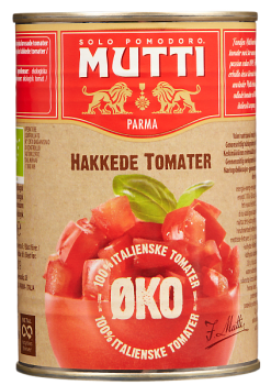 Mutti tomater hakkede (polpapezzi) ØKO 400 g