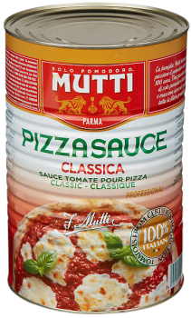 Mutti pizzasaus klassisk 4,1 kg