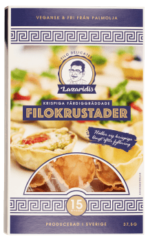 Lazaridis filokrustader 15 stk 37,5 g