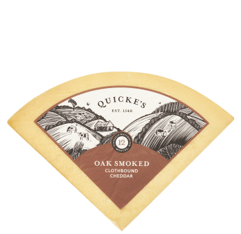 # Quicke's cheddar eikerøkt ca 1,5 kg
