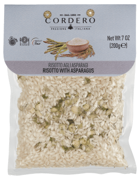 Cordero risotto m/asparges 200 g