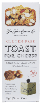 Toast for cheese glutenfri kirsebær/mandler 100 g