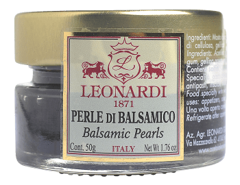 Leonardi balsamicoperler sorte 50 g