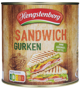 Hengstenberg sandwichagurker 2,45 kg