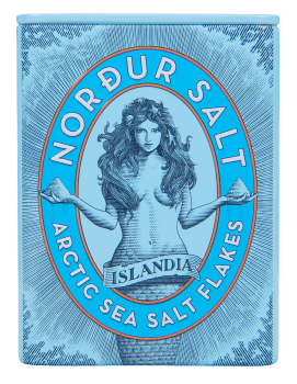 Nordur havsalt boks 125 g