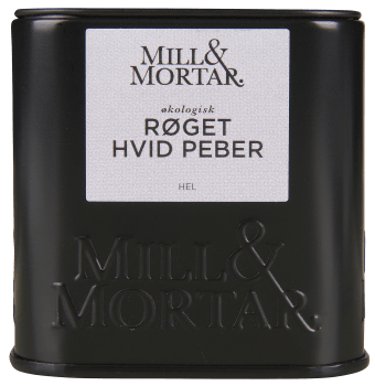 Mill & Mortar røkt hvit pepper ØKO 50 g