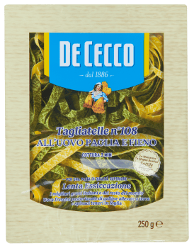 De Cecco eggpasta tagliatelle tofarget 250 g