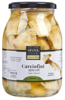 Spina carciofini spaccati gusto delicato 950 g