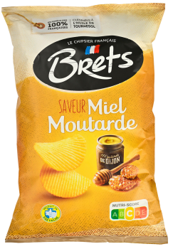 Brets potetchips m/honning og sennep 125g