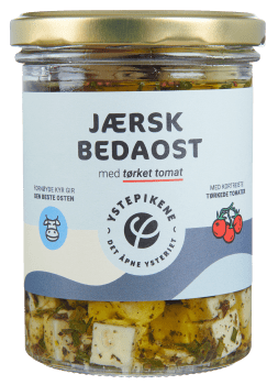 Ystepikene Jærsk Bedaost tomat 378 g