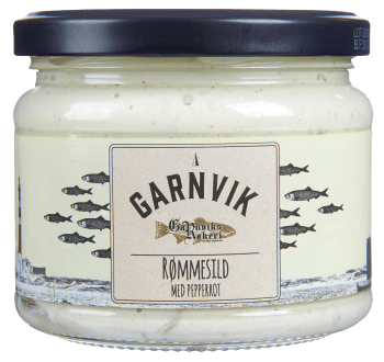 Garnvik rømmesild m/pepperrot 300 g