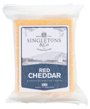 Singletons cheddar engelsk bit 170 g