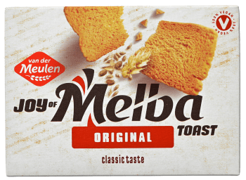 Meulen melba toast firkantet 100 g