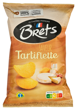 Brets potetchips m/tartiflette 125 g 