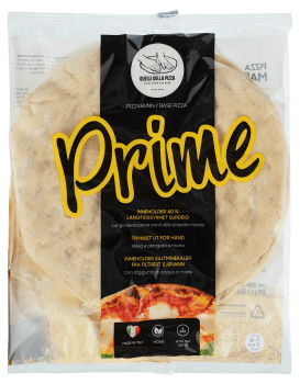 Pizzabunn surdeig Prime ø30 cm 250 g x 2 stk