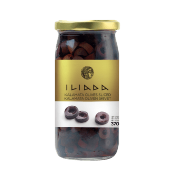 Iliada Kalamata oliven skivet 370 g