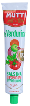 Mutti tomatpuré tube m/grønnsaker 130 g