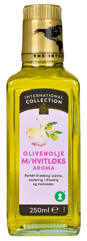 Olivenolje m/hvitløk 250 ml